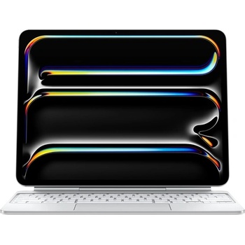 Apple BILL Apple Magic Keyboard за iPad Pro 13_inch (M4) - Бял MWR43MG/A (MWR43MG/A)