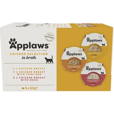 Applaws Multipack chicken selection 8x60 g