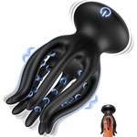 SuperLove Octopus Tentacle Vibrating Penis Massager Black