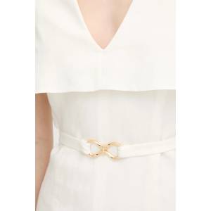 TWINSET Рокля с лен (261TP2451)