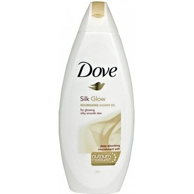 Dove Silk Glow s hedvábnými proteiny sprchový gél 6 x 250 ml