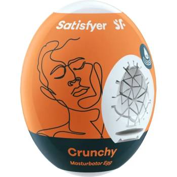 Мастурбатор яйце, абстрактна структура - Masturbator Egg Crunchy (SATISFY263)