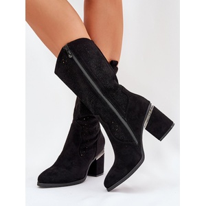 Step in style Дамски ажурени боти модел 218496 Step in style