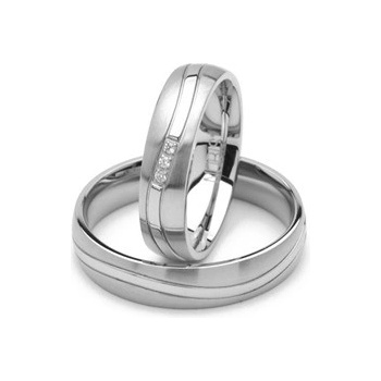 Nubis NSS3011 Pánský snubní prsten ocel NSS3011