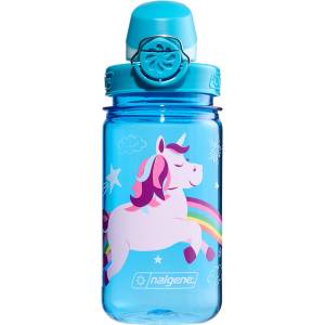 Nalgene Детска бутилка за вода Nalgene Kinderflasche OTF Kids Sustain Water bottle - Blue Einhorn - размер 350 ml (533-1557-2011)