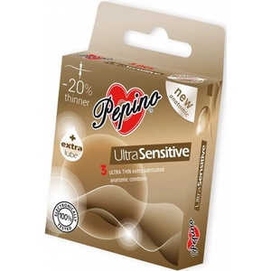 Pepino Ultra Sensitive - тънки презервативи (3 бр. )