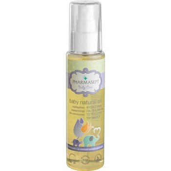 PHARMASEPT 100% натурално овлажняващо бебешко масло за тяло и лице , Pharmasept Baby Natural Oil 100ml