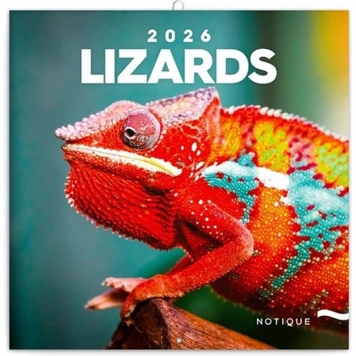 Nástěnný poznámkový Ještěři 2026