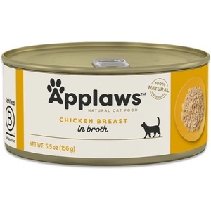 Applaws Chicken Breast in broth - Месни хапки пилешко филе в бульон 156 гр 2002CE-A
