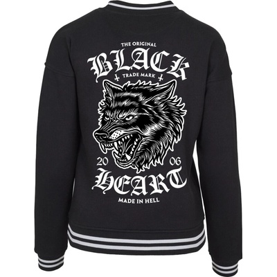 Black Heart WOLF College Černá