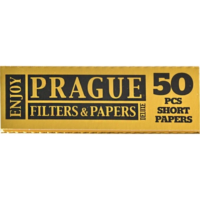 Prague papers De Luxe Papírky Gold 50 ks