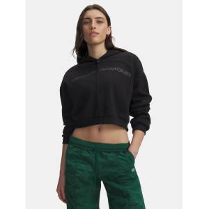 Under Armour Дамски суитшърт Under Armour Icon Flc Wordmark FZ Under Armour | Cheren | ЖЕНИ | XS