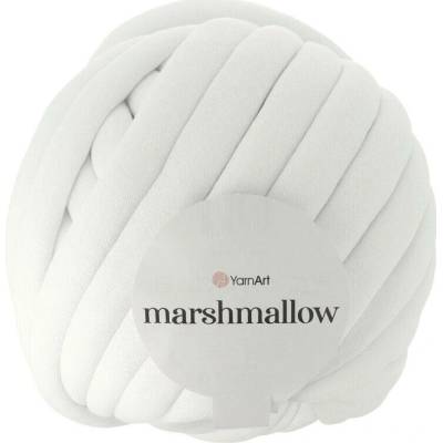 YarnArt Marshmallow 901 bílá