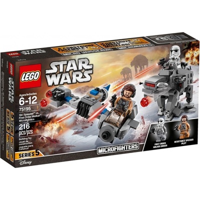 LEGO® Star Wars™ 75195 Snežný Speeder vs. Mikrostíhačka Prvého rádu Walker