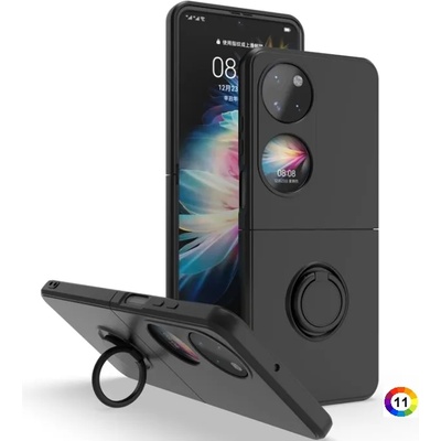 Huawei P50 Pocket Удароустойчив Ring Holder Калъф и Протектор