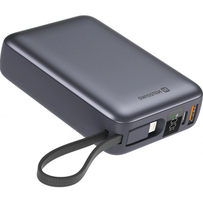 Swissten 20000 mAh stříbrná – Zboží Živě