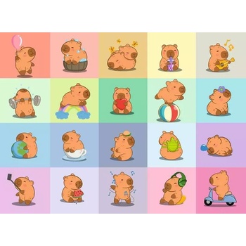 Ravensburger - Puzzle Capybara XXL - 100 piese