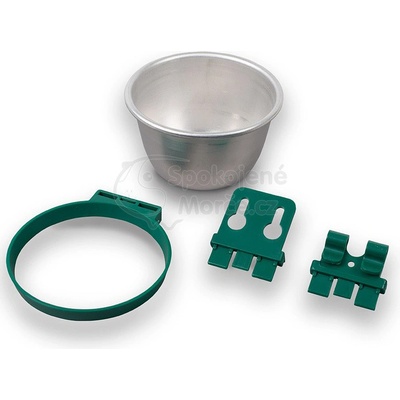 Olba B.V. Miska závěsná hliníková 10 cm 200 ml – Zboží Dáma