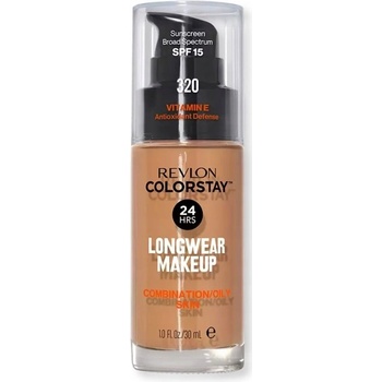 Revlon Cosmetics ColorStay dlhotrvajúci zmatňujúci make-up pre mastnú a zmiešanú pleť 320 True Beige 30 ml