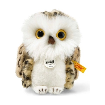 Steiff Wittie Owl šedá pied