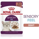 Krmivo pre mačky Royal Canin Sensory Feel gravy 12 x 85 g
