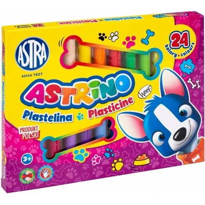 Astrino Školní plastelína 24 barev