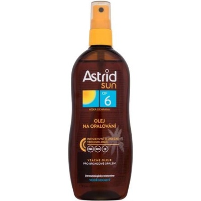 Astrid Sun Spray Oil SPF6 водоустойчиво масло за тен с пулверизатор 200 ml