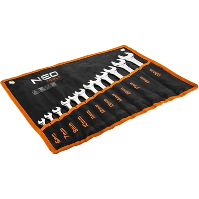 NEO Tools Kľúče očkoploché 6-22 mm 12 ks 09-752