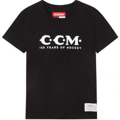 CCM 125 Anniversary SS Tee Black