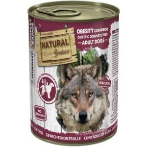 Natural Greatness VET Obesity Control Diet - консерва за куче, които страдат от затлъстяване, със захарен диабет, колит, запек или хиперлипидемия, свързани с наднорменото тегло, 400 гр - Испания - NGD40014