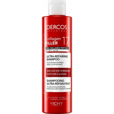Vichy Dercos Collagen 17 Filler Šampon Ultra Regenerační 200 Ml