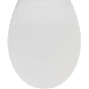 WENKO Бяла тоалетна седалка с лесно затваряне , 44, 5 x 37, 5 cm Samos - Wenko (21903100)