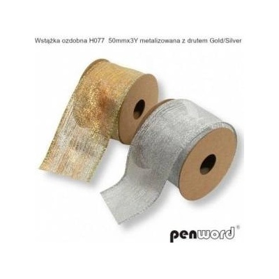 Penword Metallized insert with wire 5x274cm (12pcs)