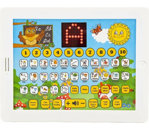 Teddies Detský tablet múdre sovy