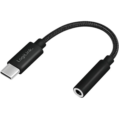 LogiLink USB Type-C кабел за адаптер с 3, 5 мм аудио жак, 13 см (UA0398)