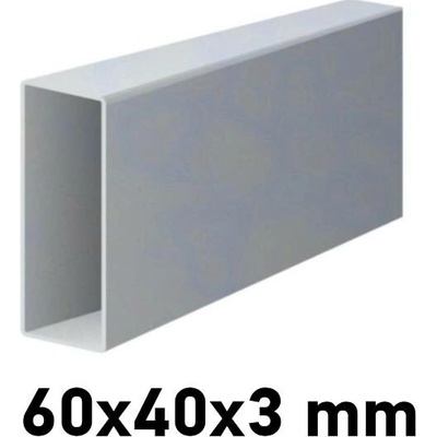 Pozinkovaný jeklový profil 60x40x3mm 6 m (JOKL-60x40x3-ZN-6)