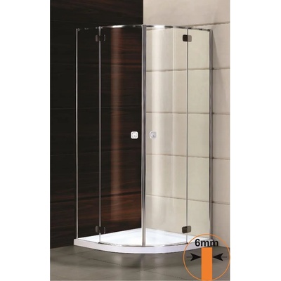 Inter Ceramic Душ кабина ICS 3290 "АЛЕГРА", Inter Ceramic, 90x90x200см, 6мм (3290)