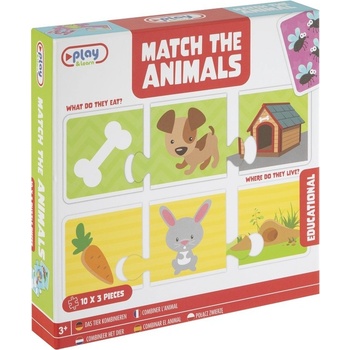 Grafix Kde žijú zvieratká 30 ks