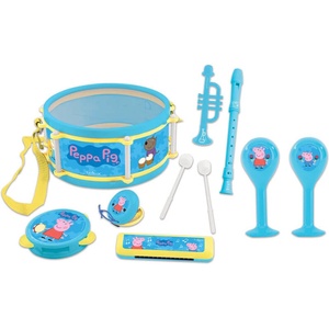 Lexibook Комплект музикални инструменти (играчка) за деца и начинаещи - Lexibook Peppa Pig 7pcs Musical Instruments Set (K360PP)