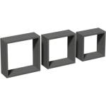 DOMAX ЕТАЖЕРКИ КВАДРАТНИ fss 100 270/240/210мм СИВ К-КТ 3бр (67222 , 66668)