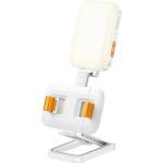 YESIDO Настолна стойка със светлина - Yesido DH10 - регулируема, beauty refill light, 1000mAh, 4.7-7" - Бяла
