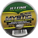 Rybářská lanka JET FISH ŠŇŮRA BLACK MYSTIC 20m 25lb