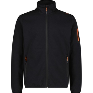 CMP Мъжко поларено яке CMP Jacquard Knitted Jacket Fleece jacket - Nero - размер 50 (EU) (005-7021-0213)