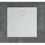 SanSwiss Квадратно бяло душ корито SanSwiss Livada W20Q 80x80 см slim (W20Q08004)