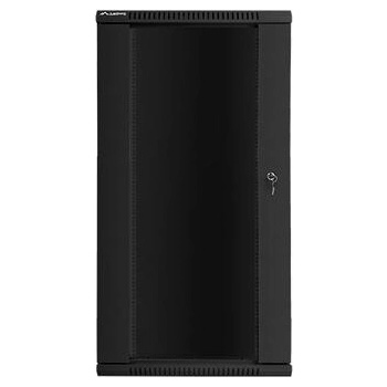 Lanberg rack cabinet 19 wall-mount 27U / 600x600 for self-assembly (flat pack), black (WF01-6627-10B)