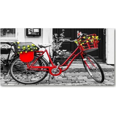 Fotoobraz na skle Mestský bicykel 100x50 cm