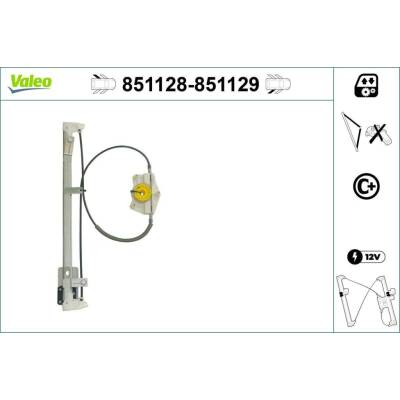 Zvedací zařízení oken VALEO 851129