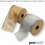 Penword Metallized insert with wire 5x274cm (12pcs)
