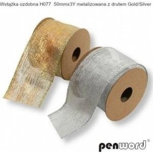 Penword Metallized insert with wire 5x274cm (12pcs)