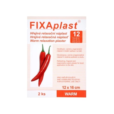 Fixaplast náplast 2 ks 12 x 16 cm